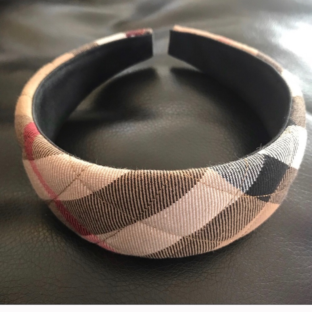 Authentic Quilted Burberry Headband